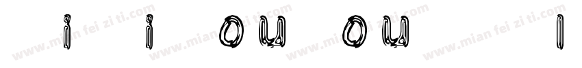 RiXiDouDouP ElmerP字体转换